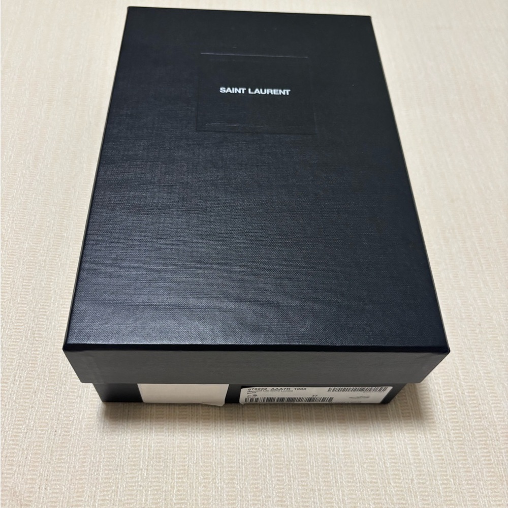 Saint Laurent Black Patent Leather Loafers - Picture 7 of 7